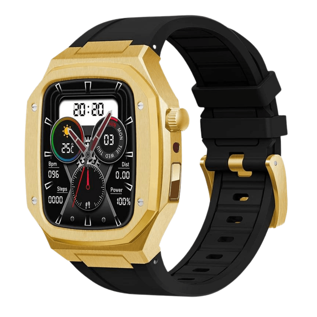 Caixa de Aço com Pulseira Mirage Para Apple Watch - Loux