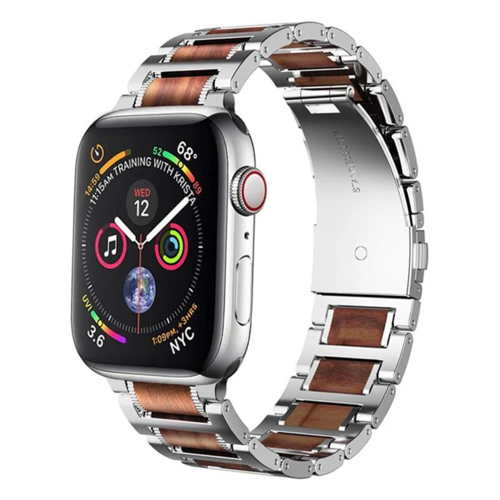 Pulseira Enigma de Madeira Para Apple Watch - Loux