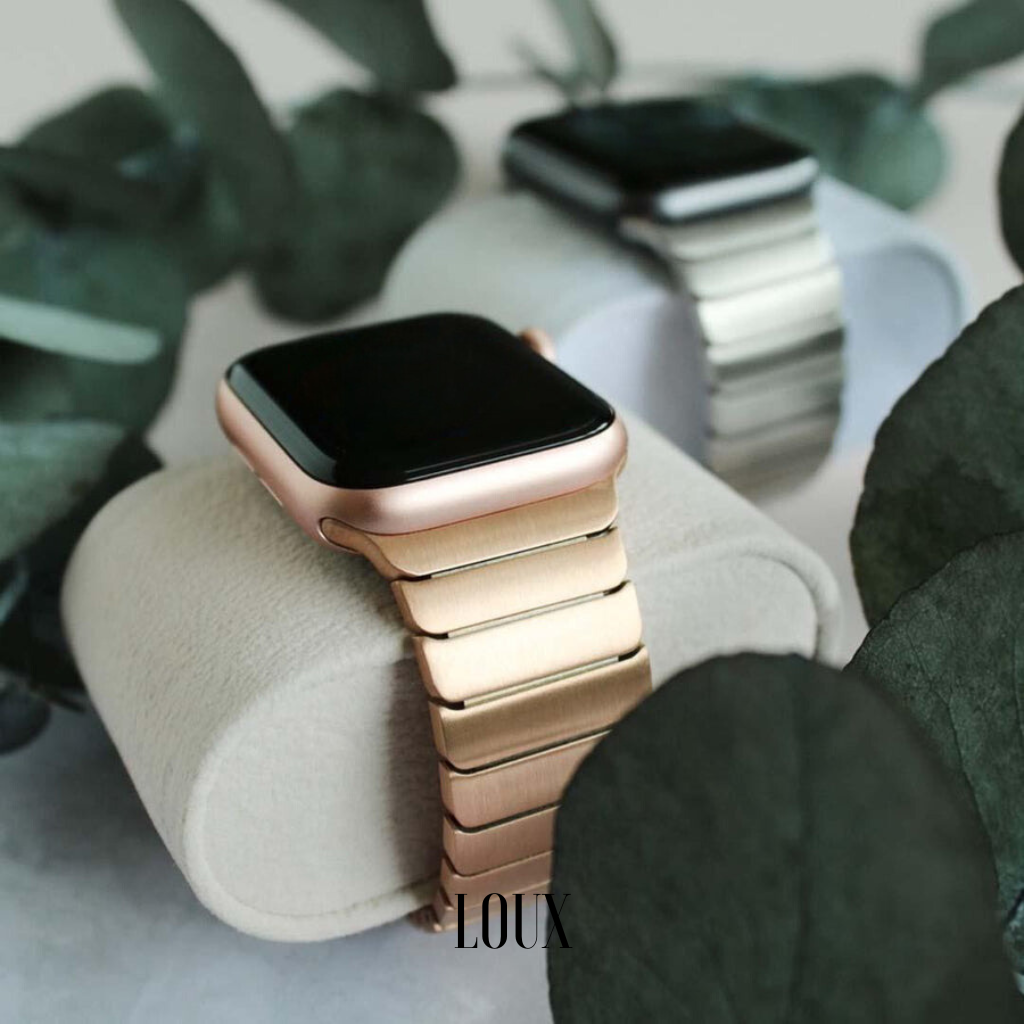 Lavish Luxe Stainless Steel Band for Apple Watch