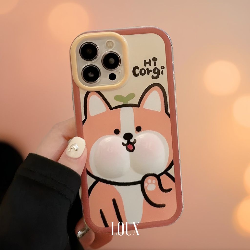 Hi Corgi iPhone Case