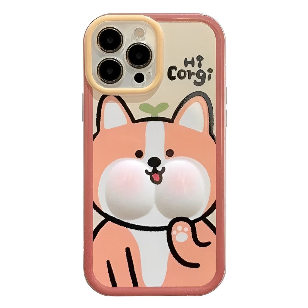 Hi Corgi iPhone Case