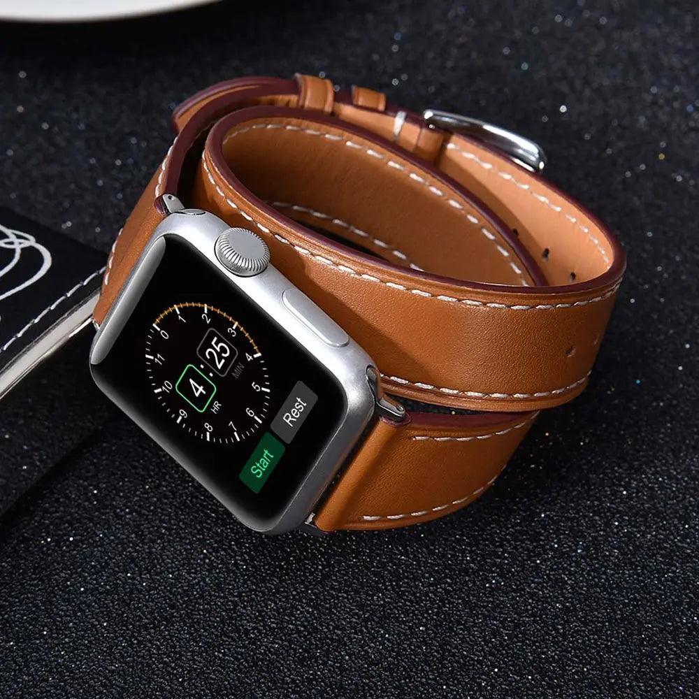 Pulseira Blaze de Couro Para Apple Watch - Loux