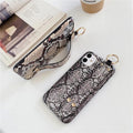 Capa SkinSnake de Couro Para iPhone - Loux