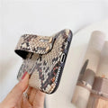 Capa SkinSnake de Couro Para iPhone - Loux