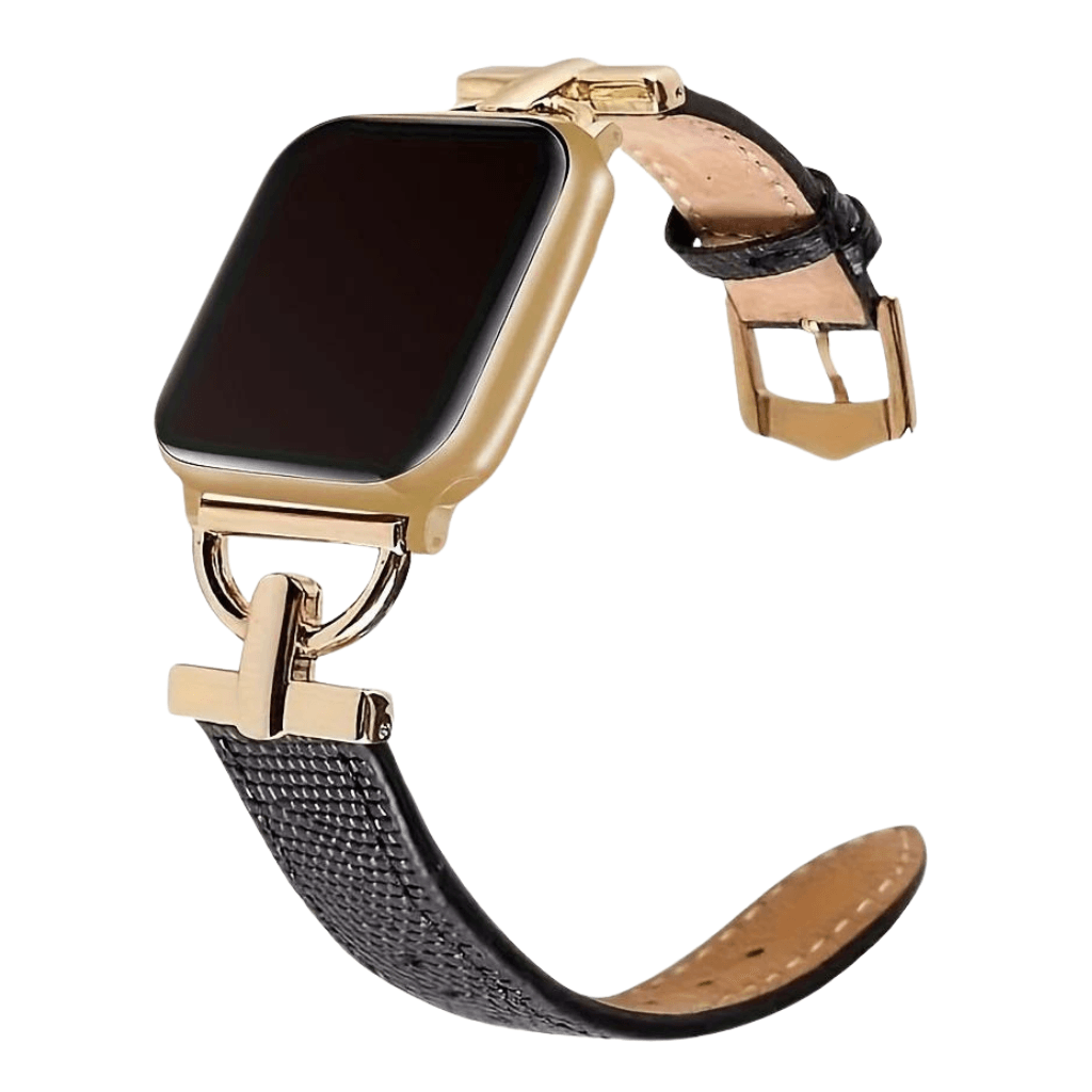 Pulseira Serenidade de Couro Para Apple Watch - Loux