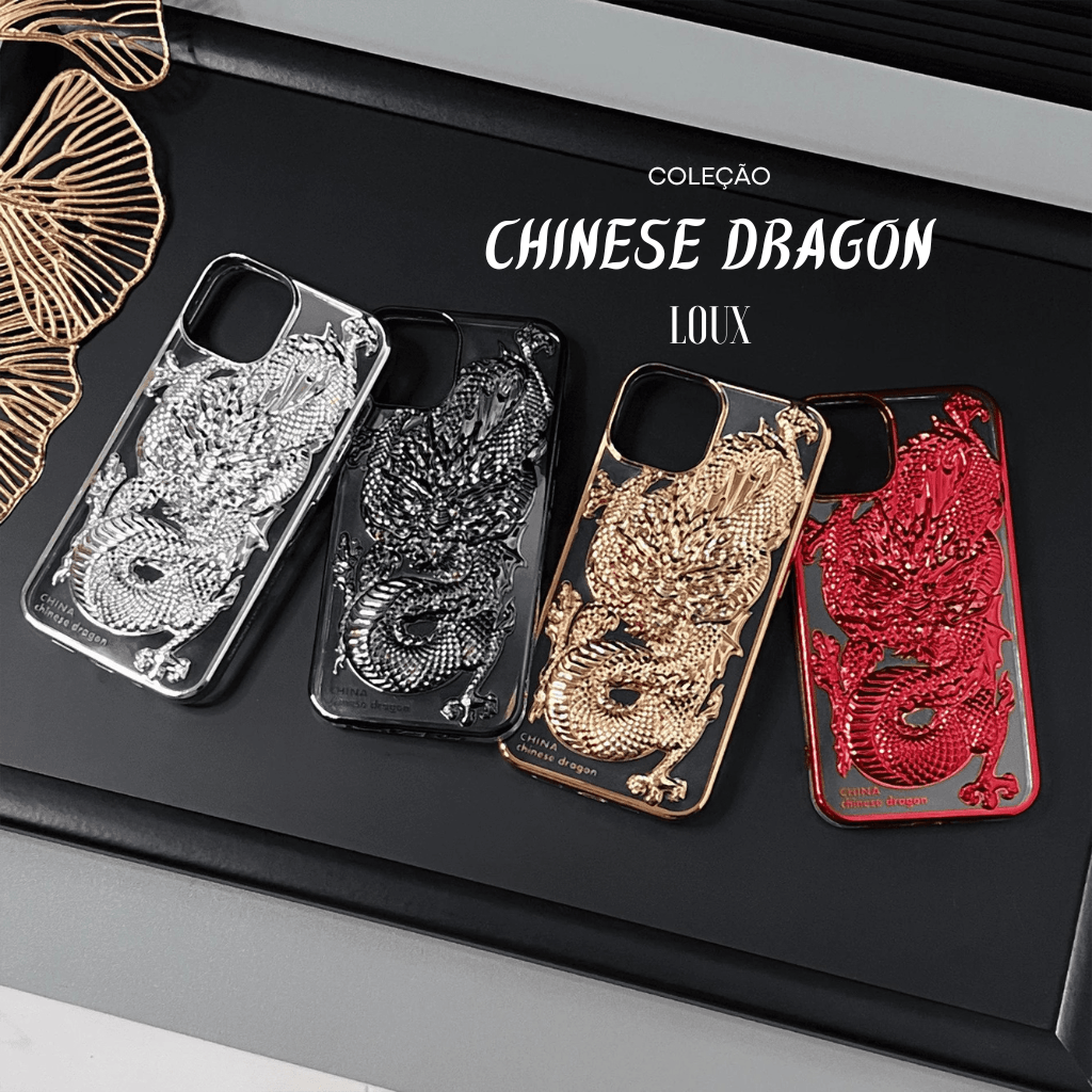 Capa Chinese Dragon Para iPhone - Loux