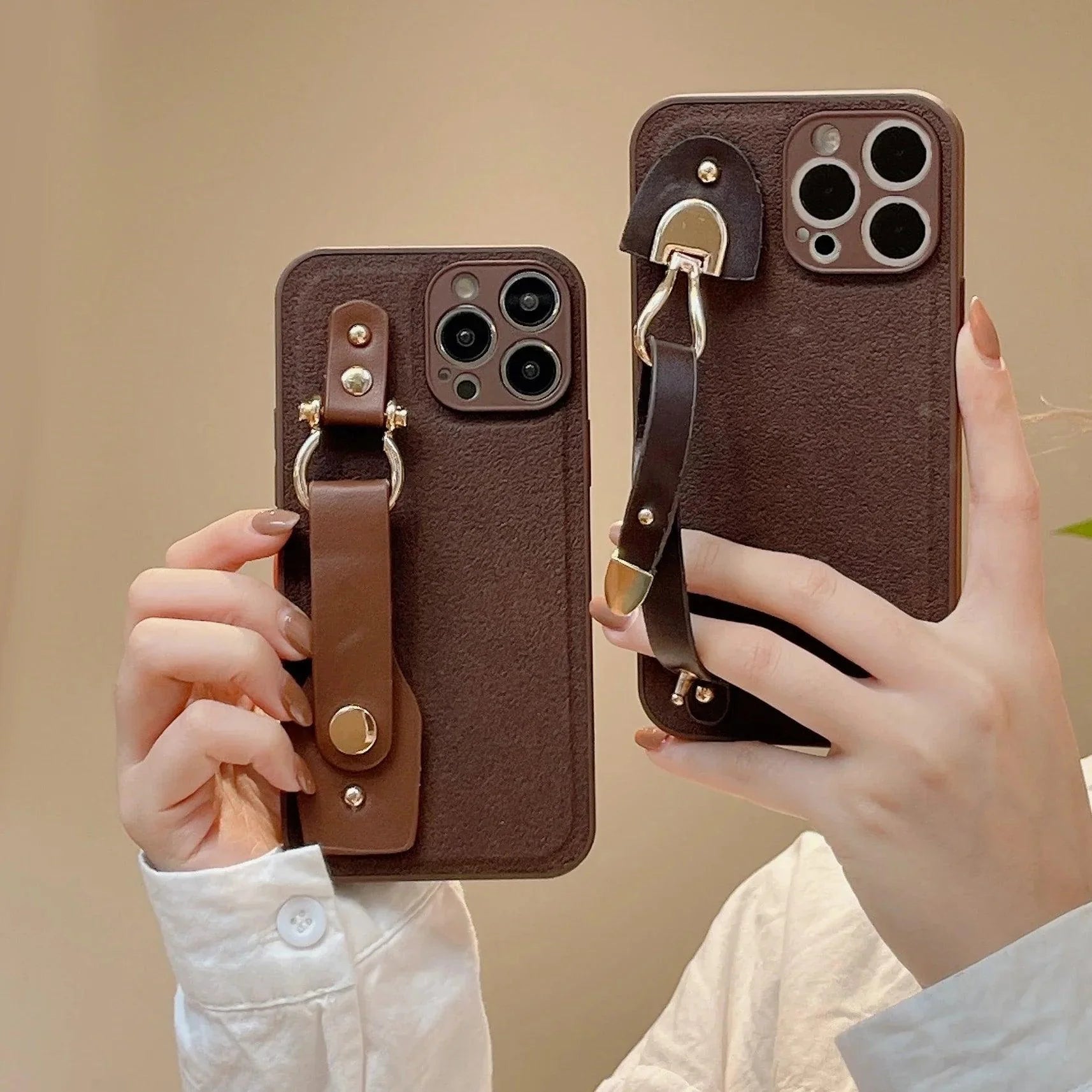 Capa NobleGuard de Couro Para iPhone - Loux