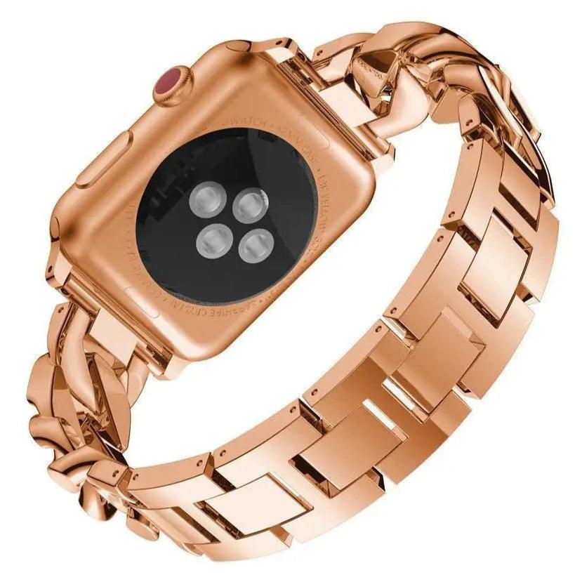 Pulseira Radiant de Aço Inox Para Apple Watch - Loux