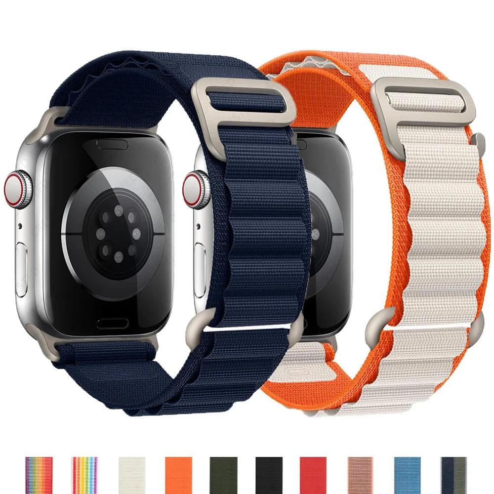 Pulseira Loop Alpina de Nylon Para Apple Watch - Loux