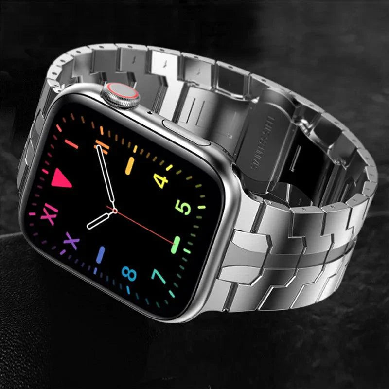 Pulseira Vanguard de Aço Inox Para Apple Watch - Loux