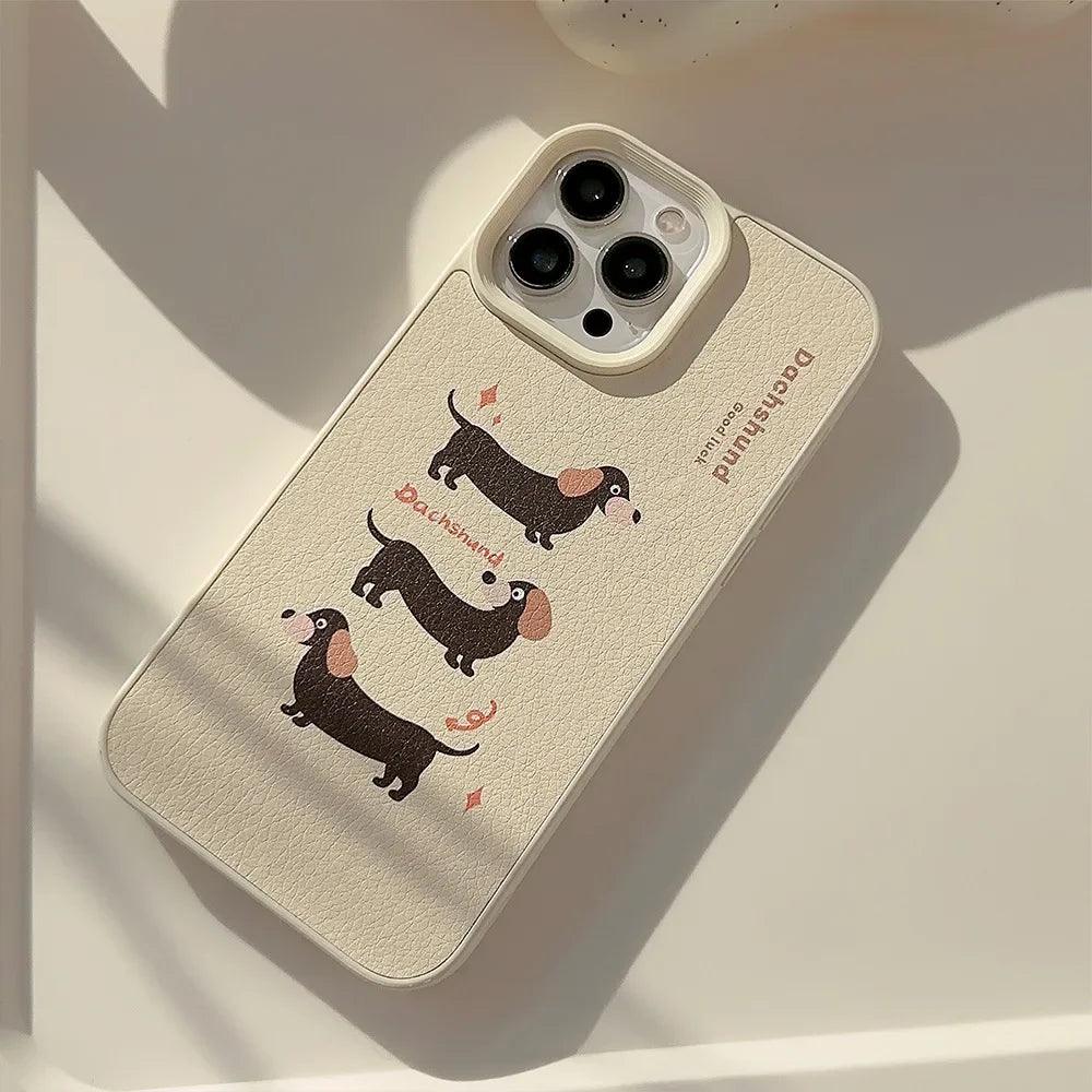 Capa Dachshund Para iPhone - Loux