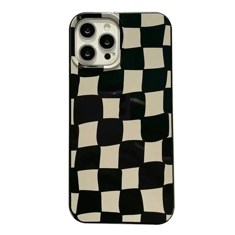 Capa Checkerboard Para iPhone - Loux