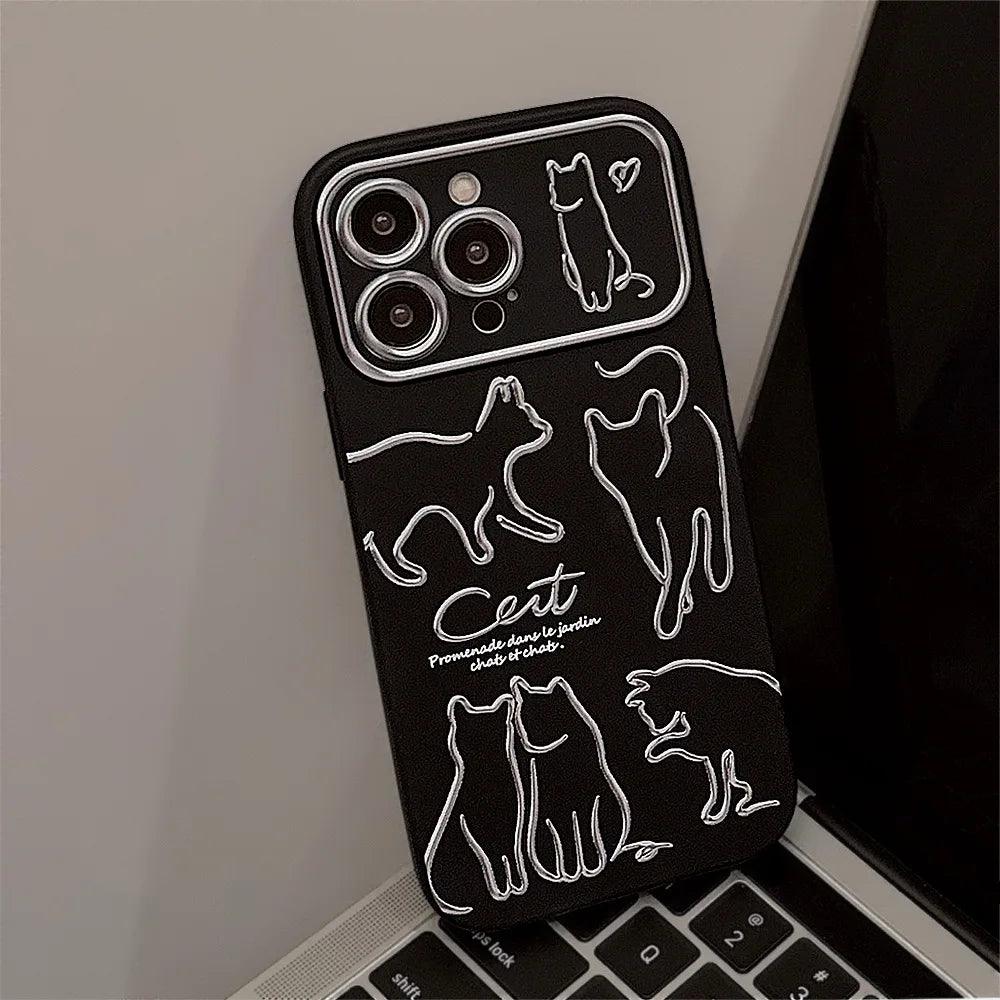 Capa I Love Cats Para iPhone - Loux