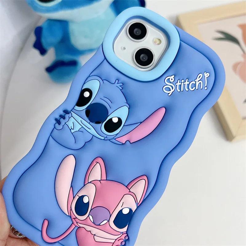 Capa Stich Cartoon Para iPhone - Loux