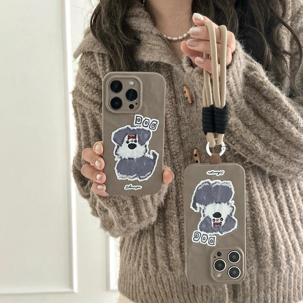 Capa Schnauzer Para iPhone - Loux