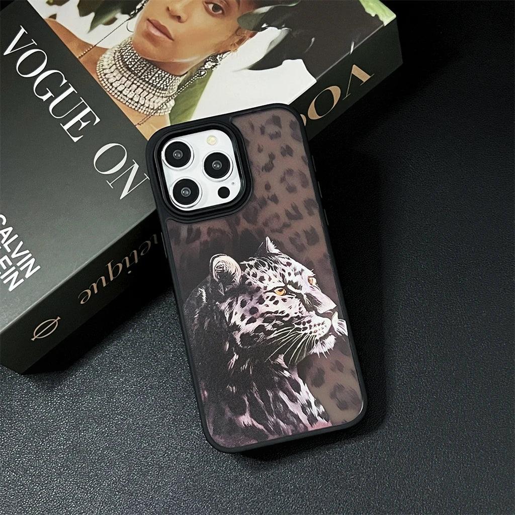 Capa Fierce Feline Para iPhone - Loux