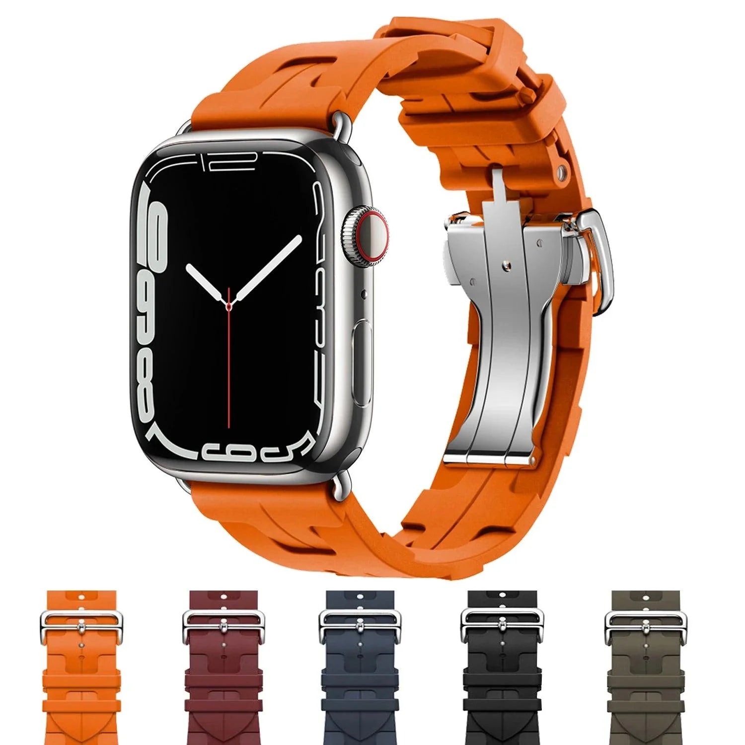 Pulseira Kilim de Silicone Para Apple Watch - Loux