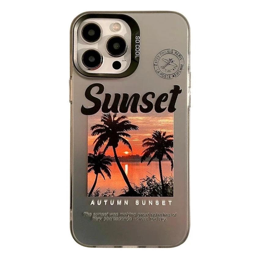 Capa Sunset Sky Para iPhone - Loux