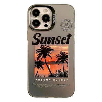 Capa Sunset Sky Para iPhone - Loux