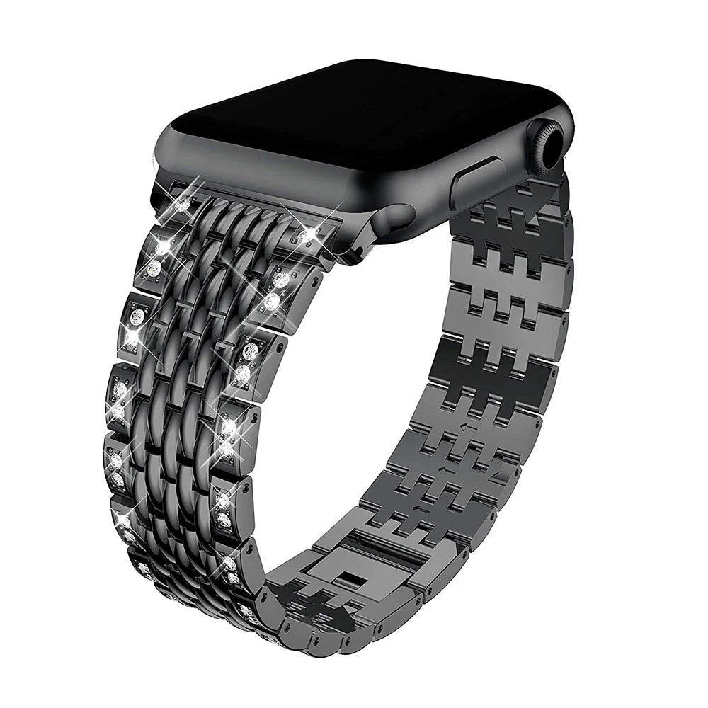 Opulent Grace Stainless Steel Band for Apple Watch