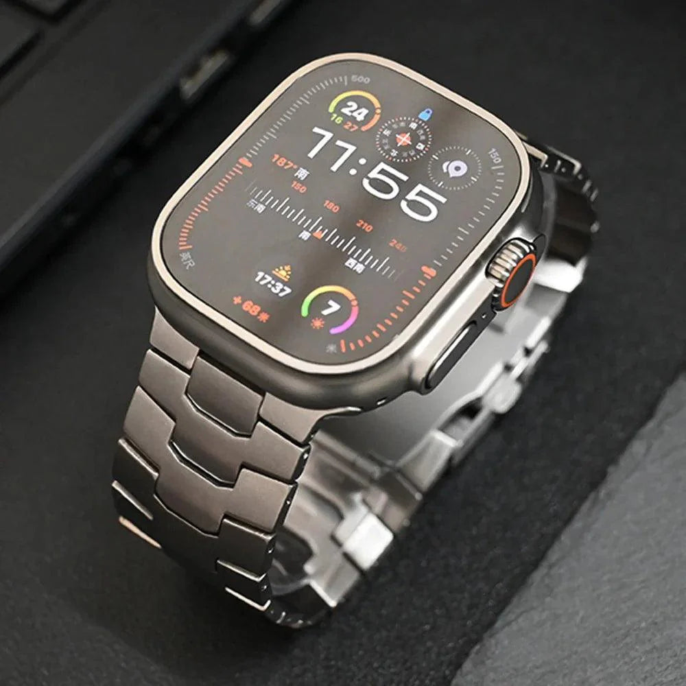 Pulseira Tribute de Aço Inox Para Apple Watch - Loux